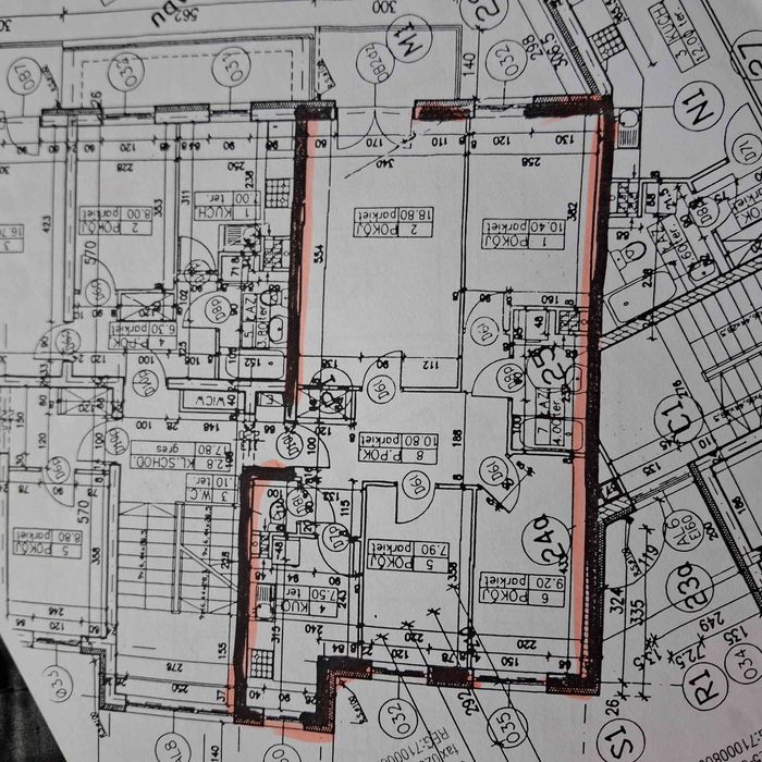 70 m² | 4 POKOJE, I PIĘTRO