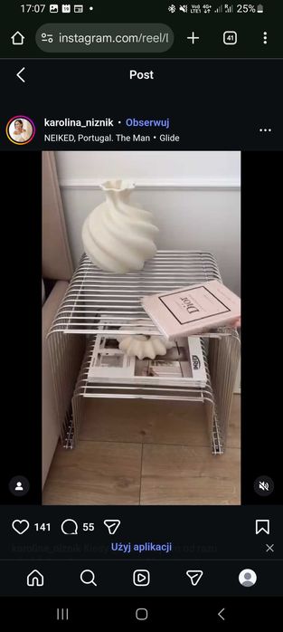 Stolik pomocniczy UDBY jysk