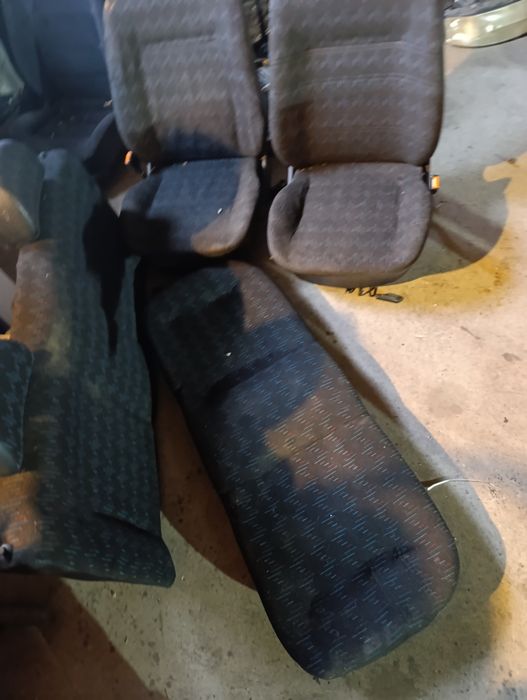 Wnętrze fotele kanapa volkswagen golf 3 grzane fotele