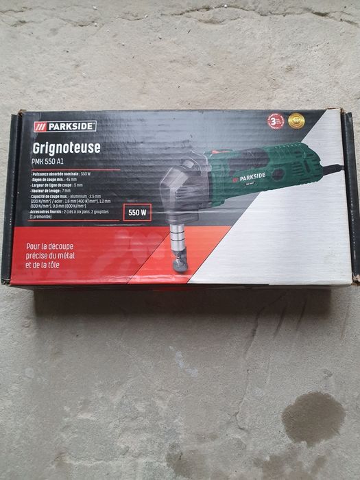 Nożyce do cięcia blachy Parkside 550W