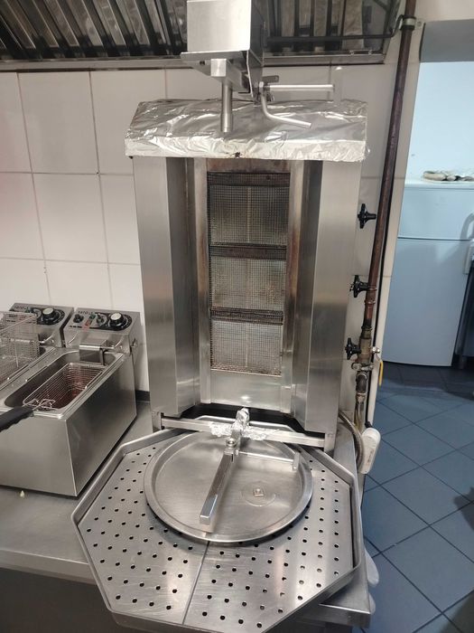 Grill do kebaba 3 kratki grillowe