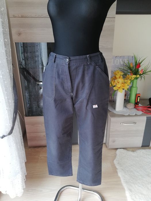 Spodnie bhp szare praktyki Hoxa r. 40 L