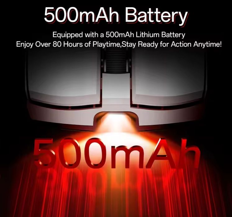 Игровая мышь Delux m800 mini Pro.3 цвета.Paw3395.Легкая.500mah.Новые#