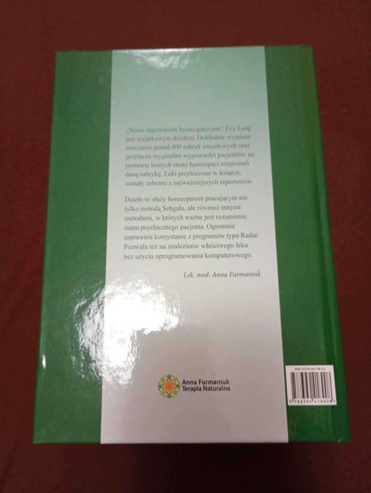 Nowe repertorium homeopatyczne - Eva Lang