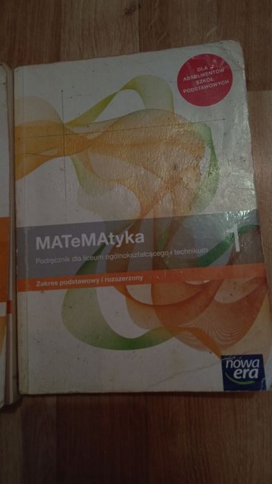 Książka do szkoły ponadpodstawowej matematyka zakres podstawowy i rozs