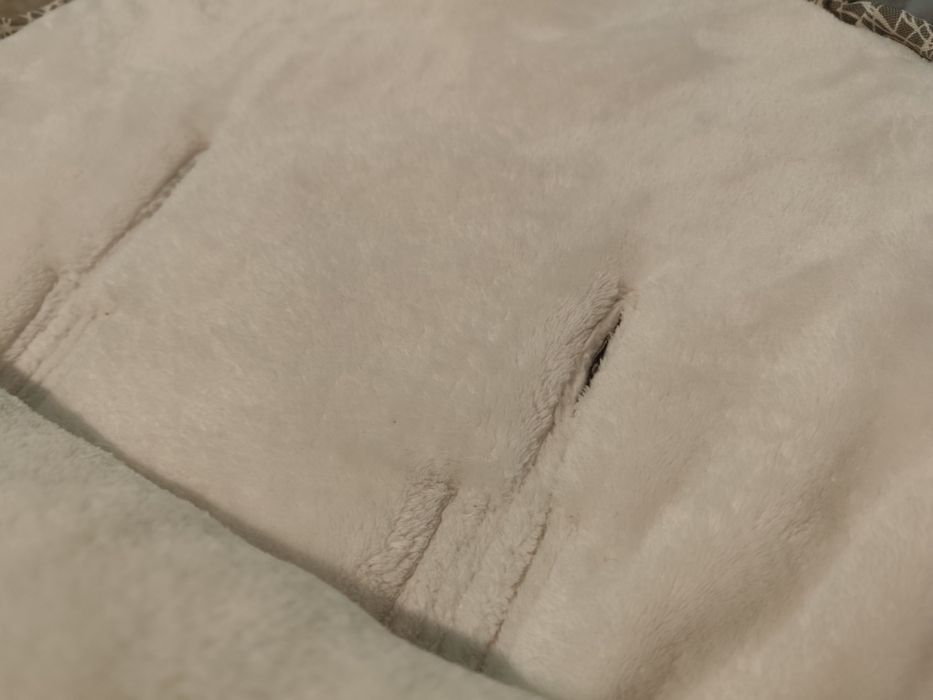 Piękny ciepły śpiworek do wózka