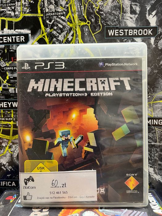 Minecraft: PlayStation 3 Edition | PS3 | Sklep | Kraków | Wysyłka | Wymiana