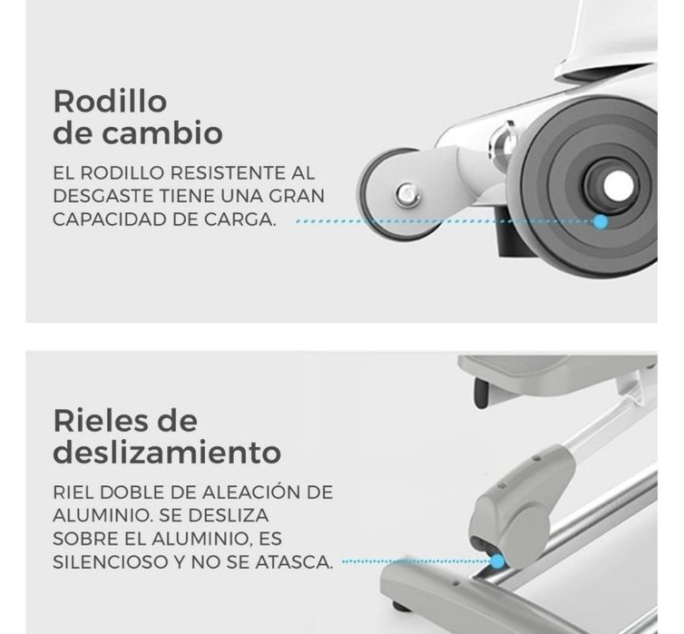 Bicicleta Elíptica Smart Branca Yesoul E30S
