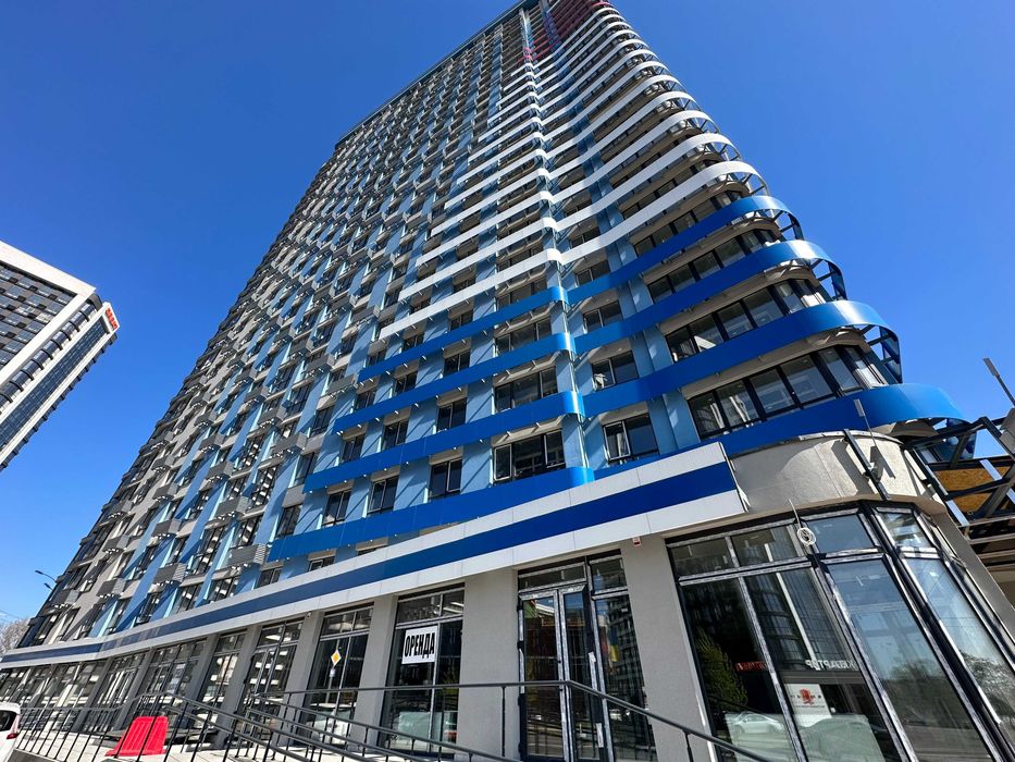 Простора 2к в ЖК Берег Дніпра, площа 78,1 м.кв з терасою 35 м.кв