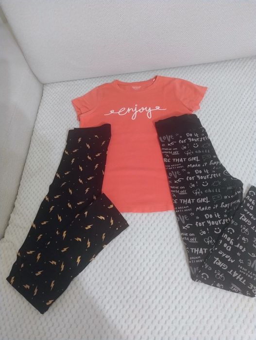 Zestaw bluzka Reserved i legginsy Cool Club 2szt rozmiar 152