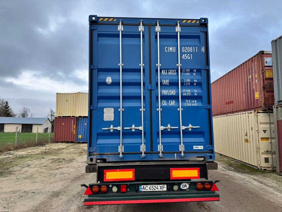 Морський контейнер 40 футів High Cube | Київ| НОВИЙ 2025 року
