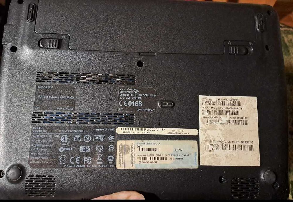 Ноутбук Dell, netbook, мини нетбук