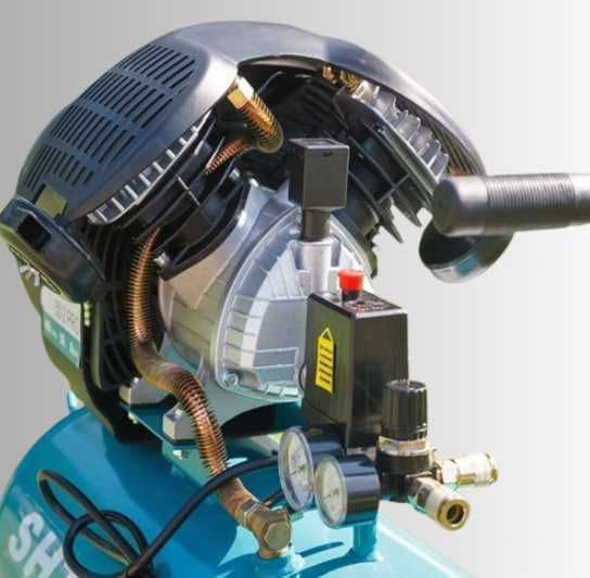 Масляный воздушный компрессор Shtenli, 50 л, 2,5 Вт, 8бар двопоршневой