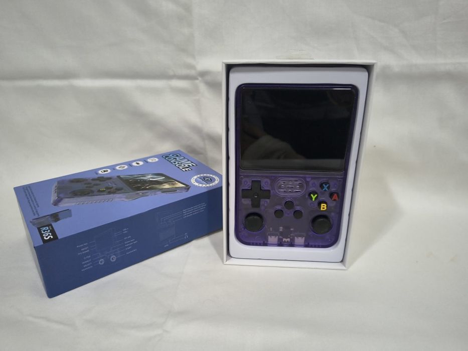 Consola Retro R36S 128GB – Edição Transparente (Impecável!