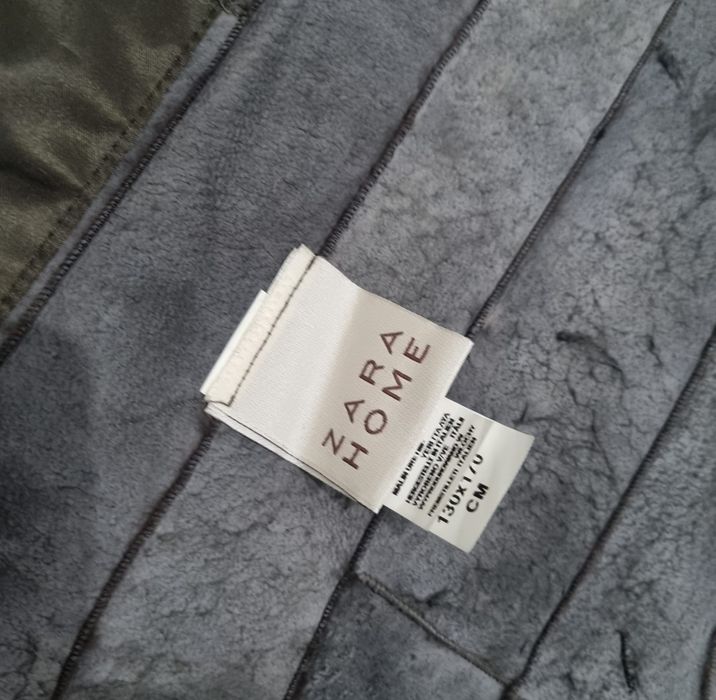 Manta Tapete Zara Home medidas nas fotos