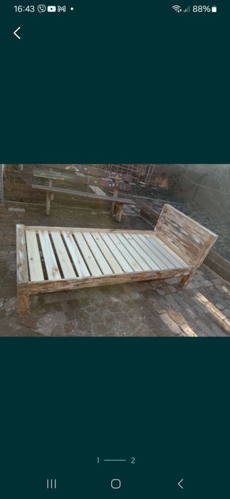 Кровать/стойка/диван/из поддонов/піддонів /пелет/дерева