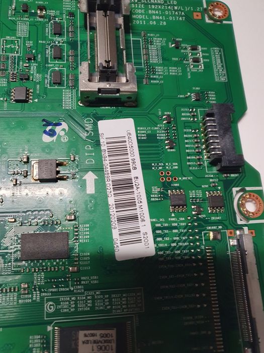 Płyta główna zasilająca t-con telewizor Samsung