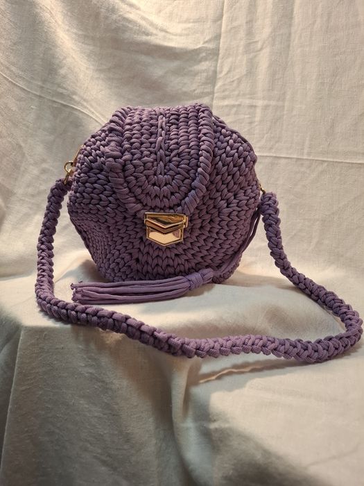 Ręcznie robiona torebka na szydełku- Unikat handmade!!!