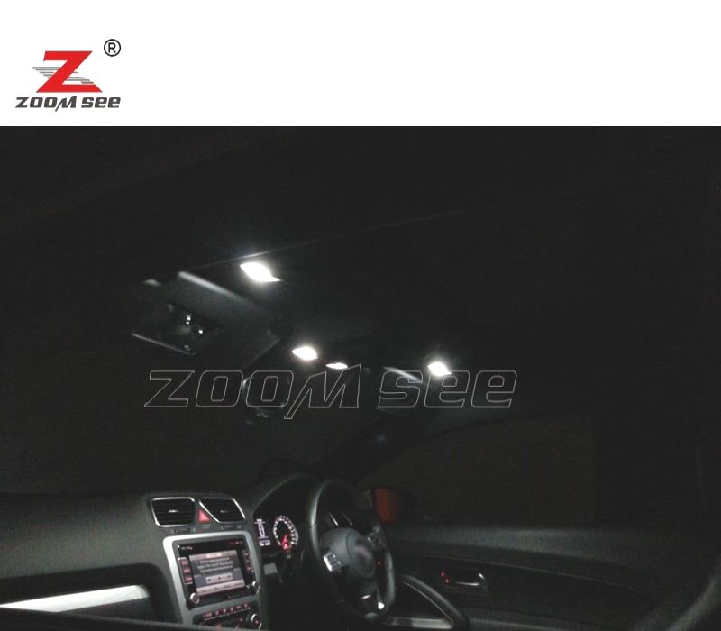 KIT COMPLETO DE 17 LÂMPADAS LED INTERIOR SKODA FABIA 2 MK2 MK II COMBI ESTATE WAGON 08-14