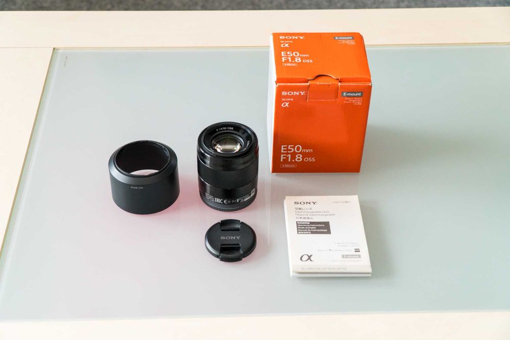 Obiektyw SONY E SEL50F18 ŁADNY Zestaw jak nowy jak Sigma FE 50mm 1.8