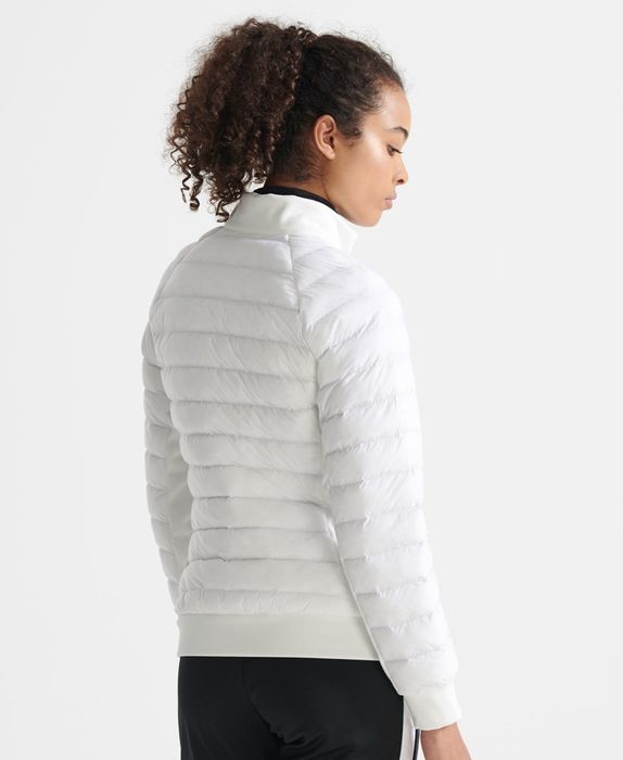Kurtka pikowana biała Superdry L