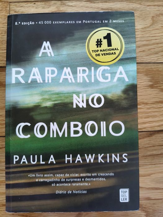 Livro " A rapariga no comboio"