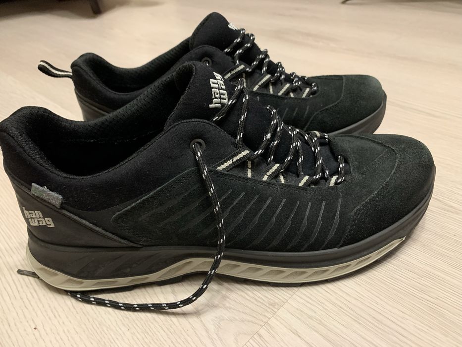 Черевики HanWag Blueridge Low Es (46р 29.5см)Original,замша,стан