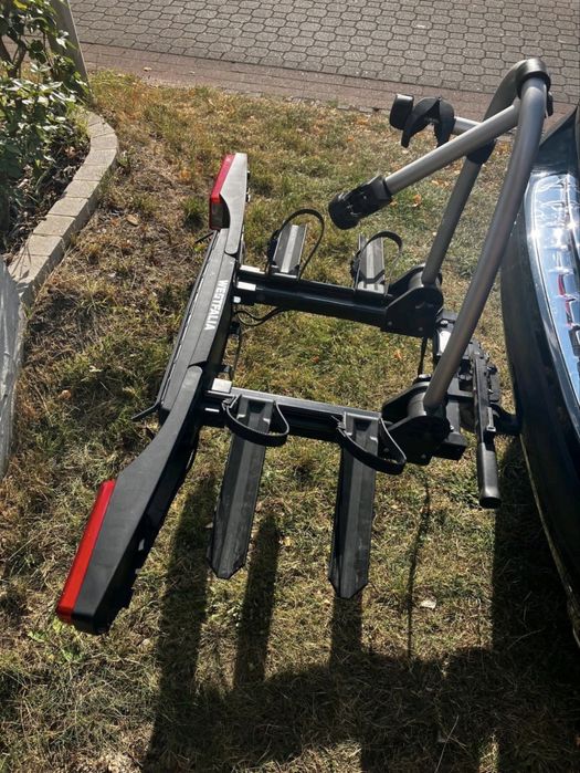 Westfalia bagażnik na hak uchwyt rowerowy platforma na dwa rowery