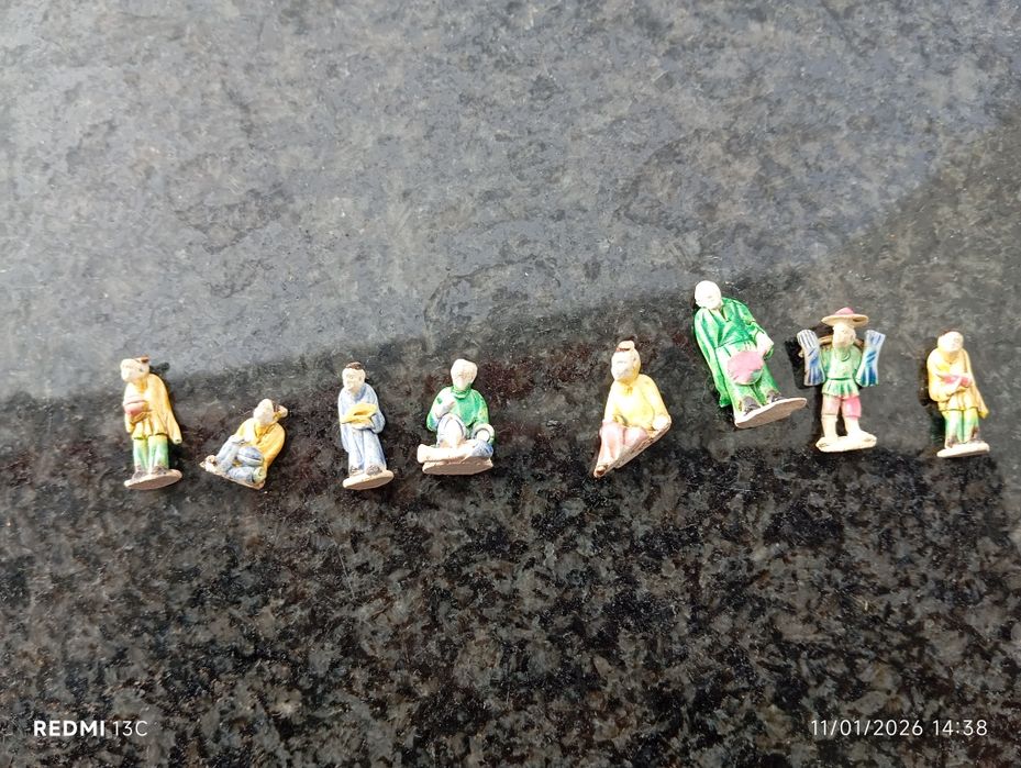 Mini miniaturas sábios 2 cm de altura