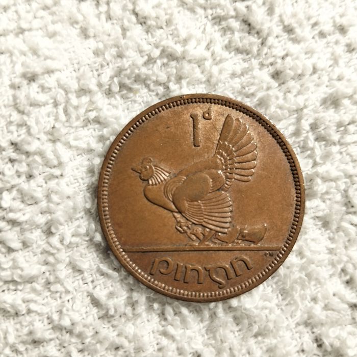 1 пенни 1949 года Ирландия