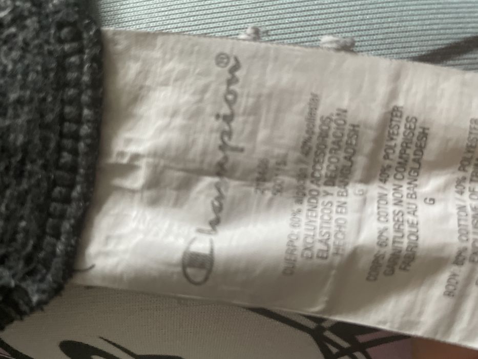 Zasuwana bluza meska rozmiar XL Champion XL