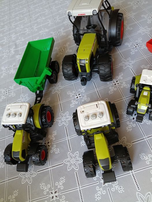 Traktory przyczepy pojazdy dla chlopca