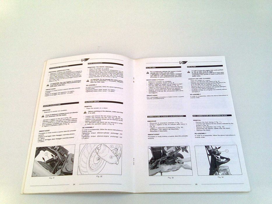 Manual Tecnico Oficial Aprilia Amico 50
