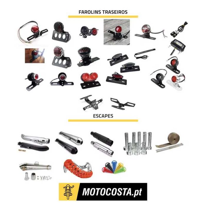Promoção Acessórios e Equipamentos para Motociclismo - MOTOCOSTA