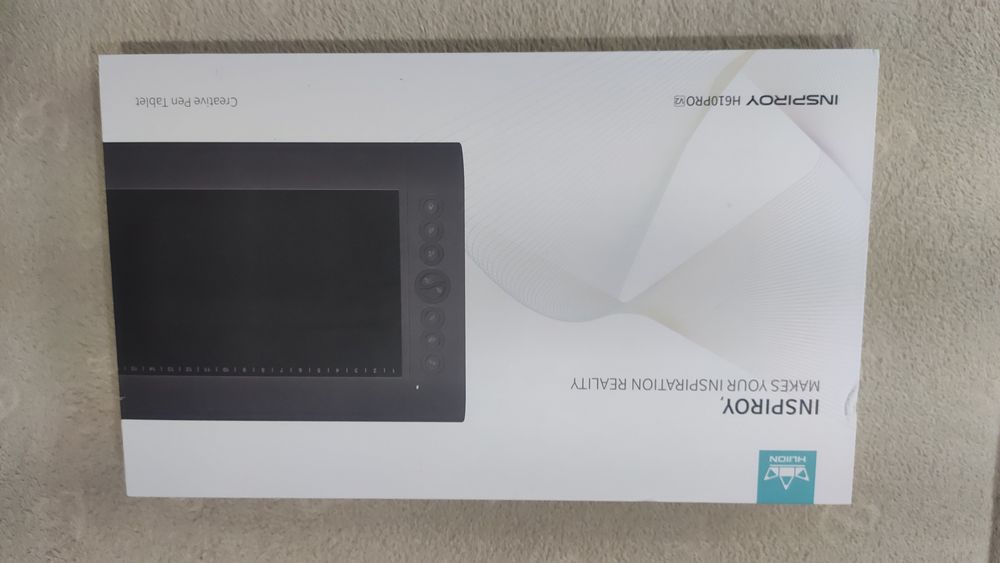 Tablet graficzny Huion inspiroy h610pro v2