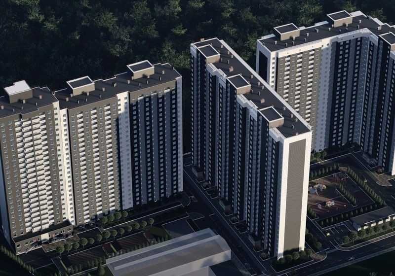 1к 48.5м² з топ плануванням (кух 18 м²). ЖК Деснянський. Іпотека,без%!