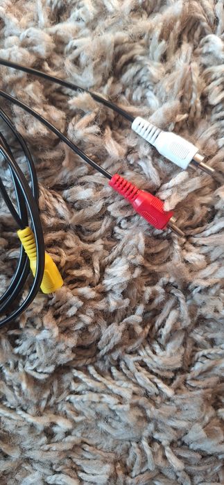 Adapter audio-wideo z przedłużaczami wtykowymi Kabel audio