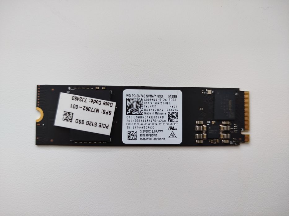 SSD m2 512 GB новий PCIe 4.0