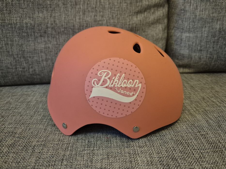 Janod, kask dziecięcy, różowy, 47-54 cm