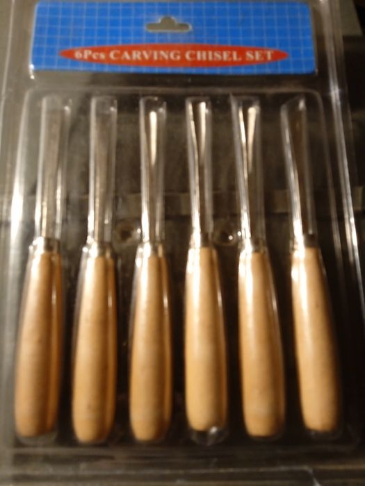 Резцы по дереву.6 штук.