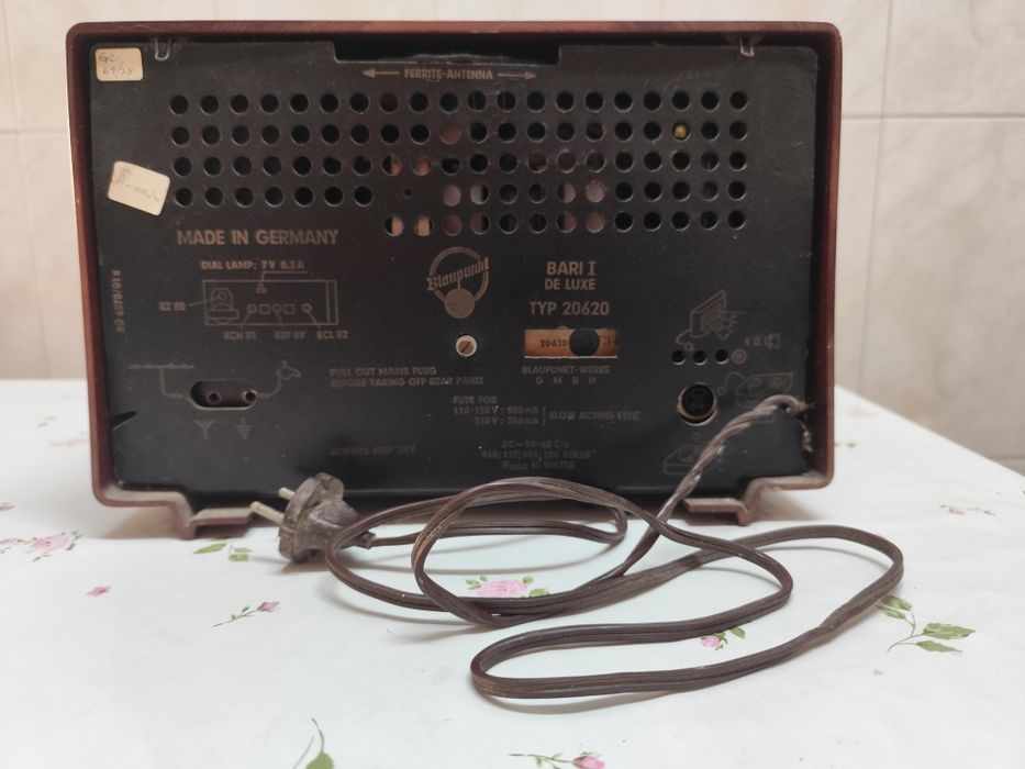 Radio antigo blaupunk