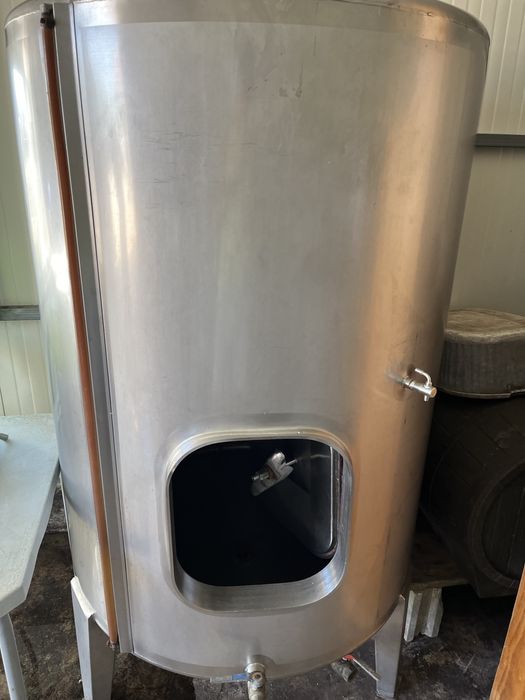 Barril em inox 1000l