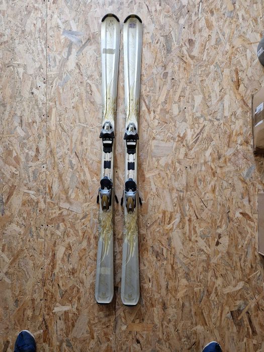 Używane narty damskie ELAN 158cm w dobrym stanie