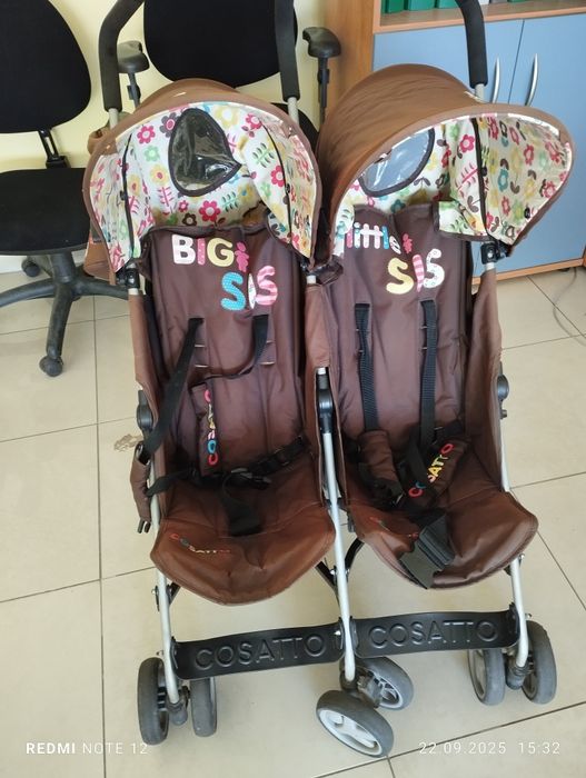 Wózek dla bliźniaków COSATTO