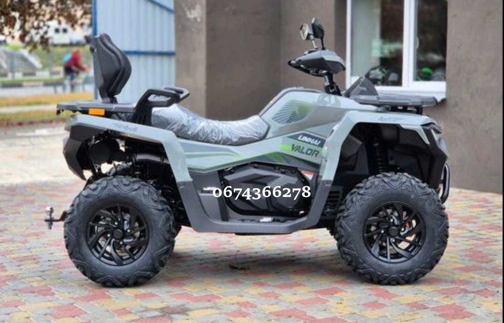 Квадроцикл LINHAI VALOR 550 EFI EPS KM База ЛОНГ 4х4 Підсилювач керма