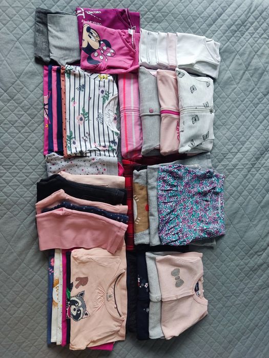 Paka dla dziewczynki 98/104 Lupilu i hm