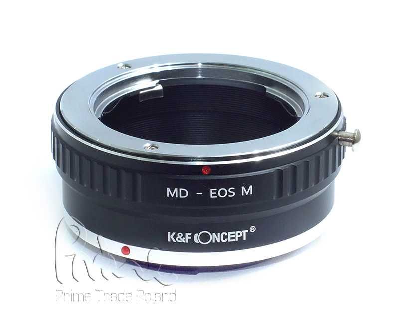 Adapter Minolta MD na EOS M EF-M K&F Concept jakość ma znaczenie