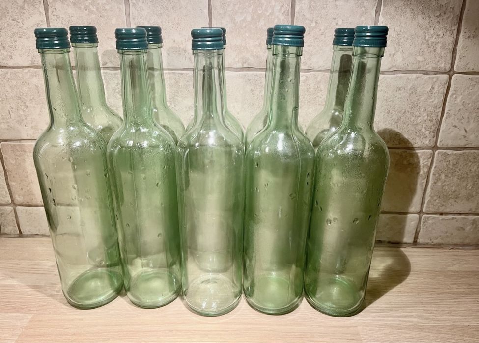 Butelki szklane od wina pojemnosc - 750  ml