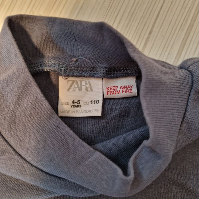 Półgolf Zara stalowoniebieski 110