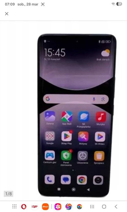 ŁADNY Xiaomi REDMI note 14 pro 5g. Pamięć 8+4/256gb